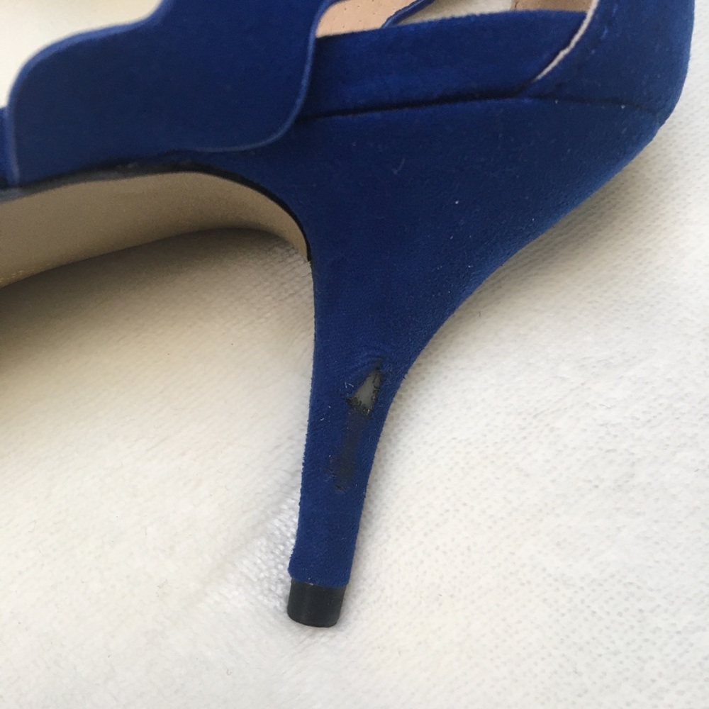 Chinese Laundry Rubie Deep Ocean Blue microsuede - Picture 7 of 8